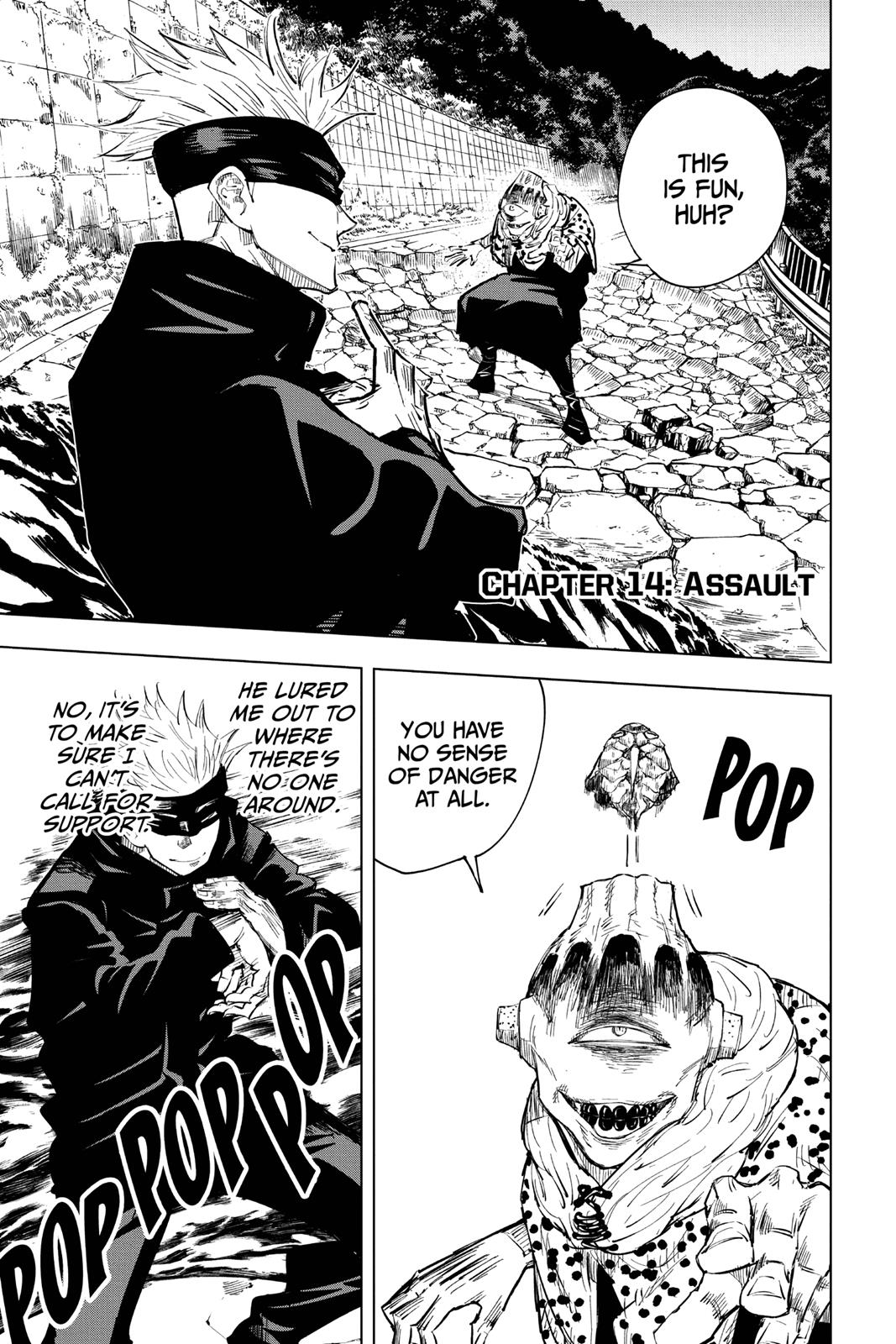 Jujutsu Kaisen Chapter 14