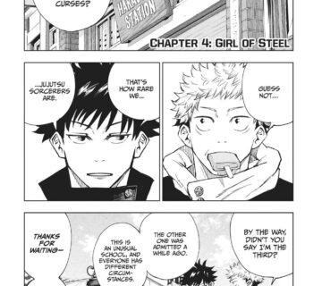 Jujutsu Kaisen Chapter 4