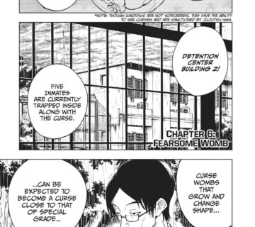 Jujutsu Kaisen Chapter 6