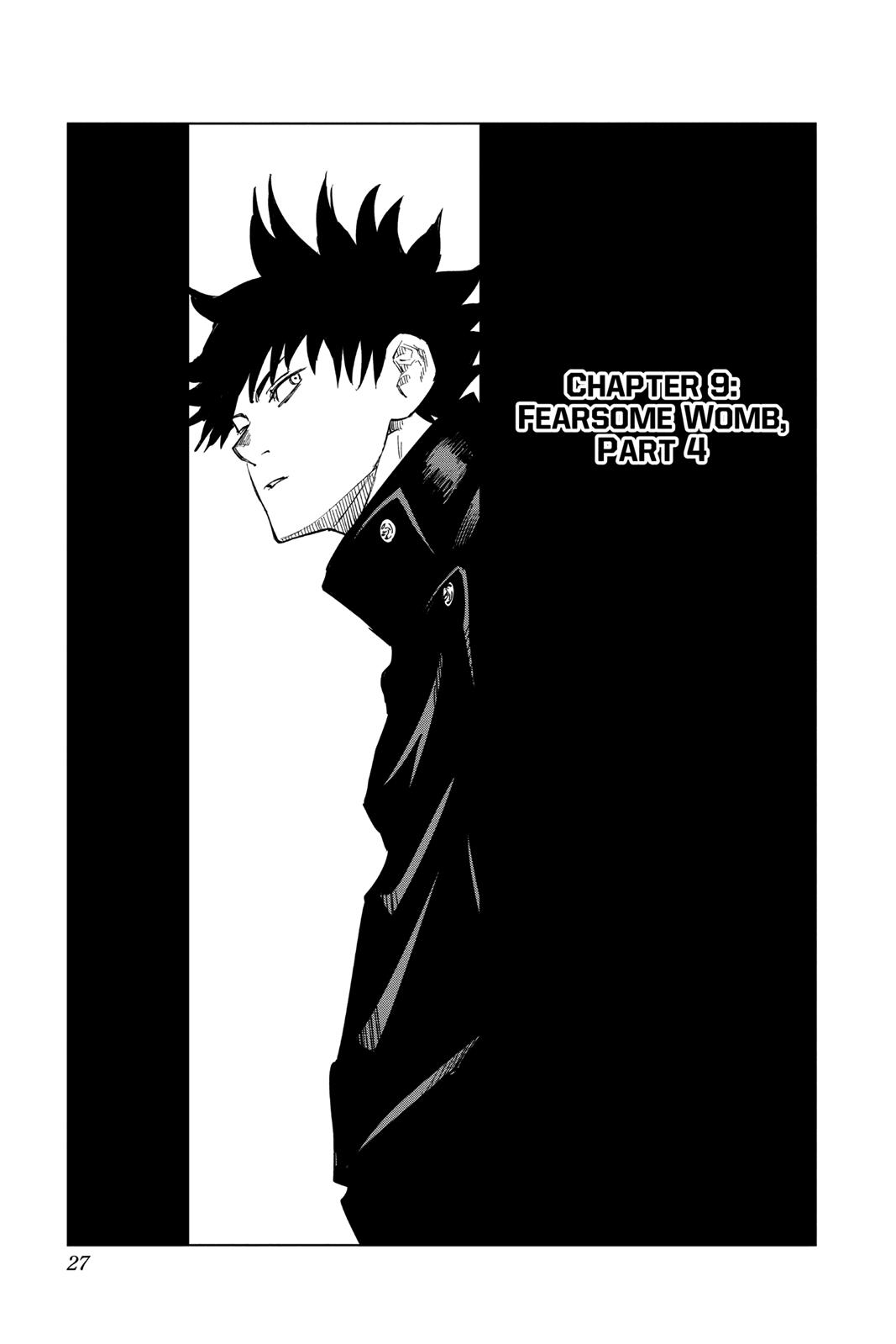 Jujutsu Kaisen Chapter 9