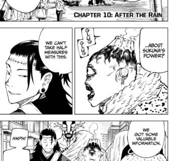 Jujutsu Kaisen Chapter 10