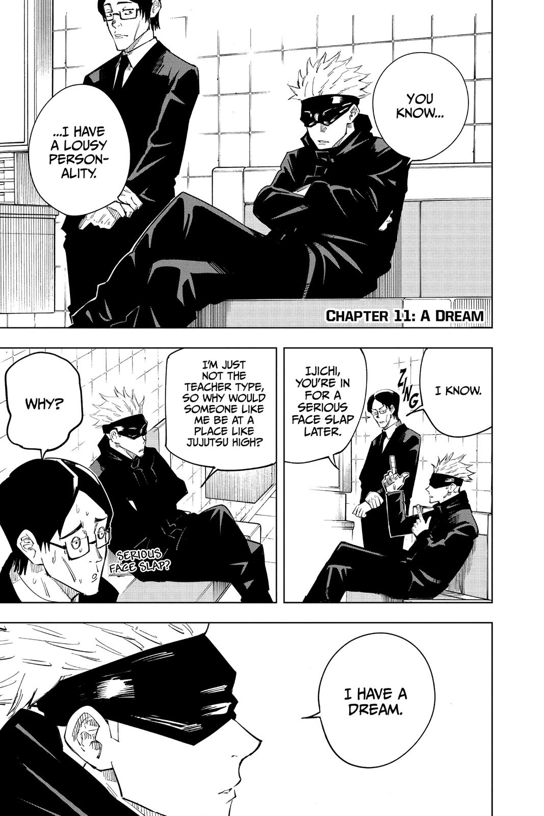 Jujutsu Kaisen Chapter 11