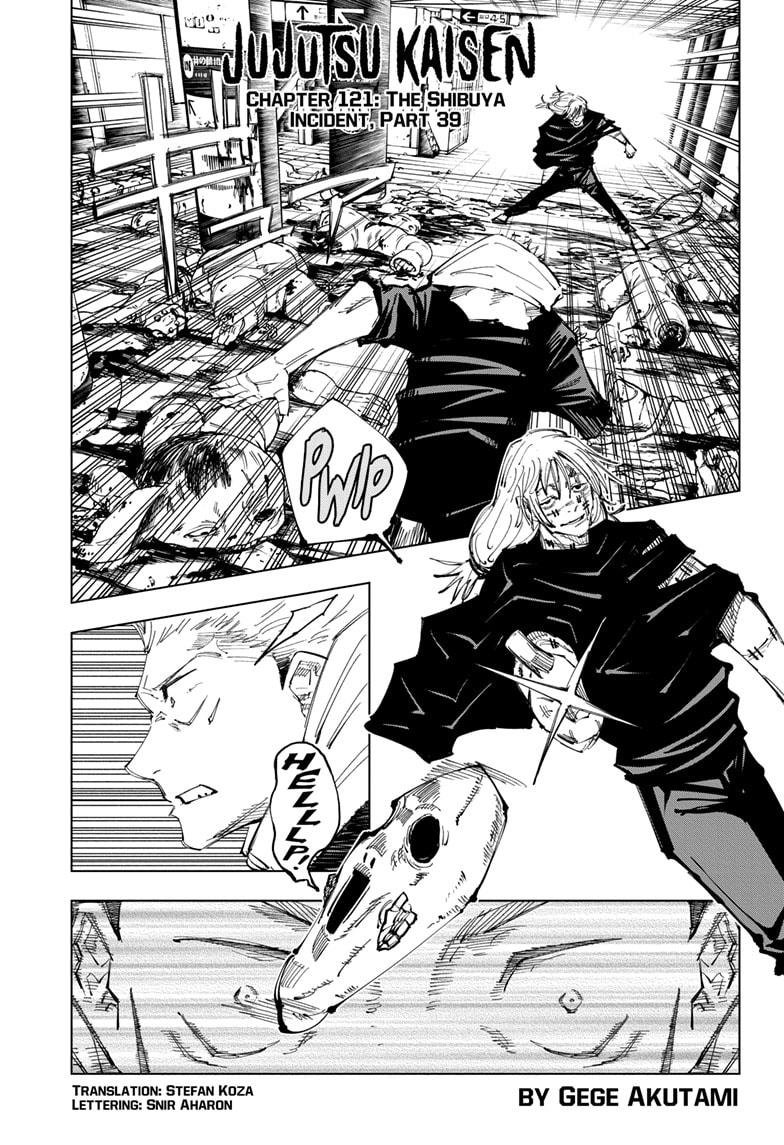 Jujutsu Kaisen Chapter 121