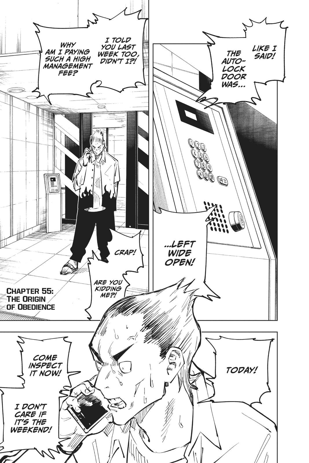 Jujutsu Kaisen Chapter 55