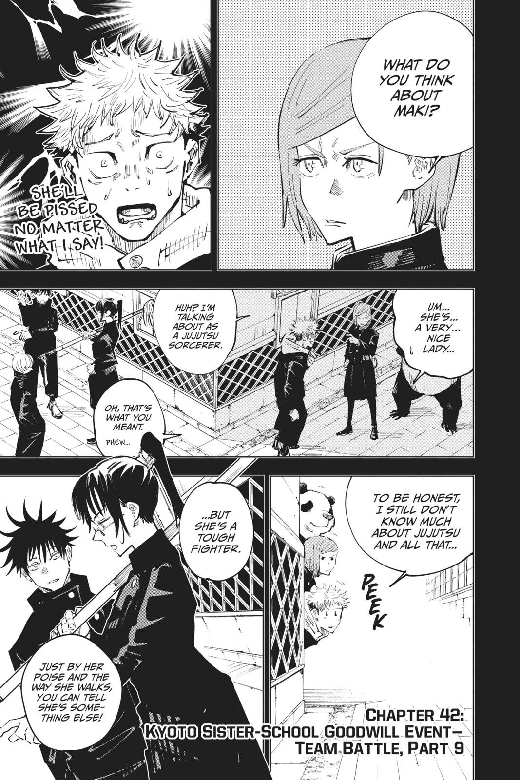 Jujutsu Kaisen Chapter 42