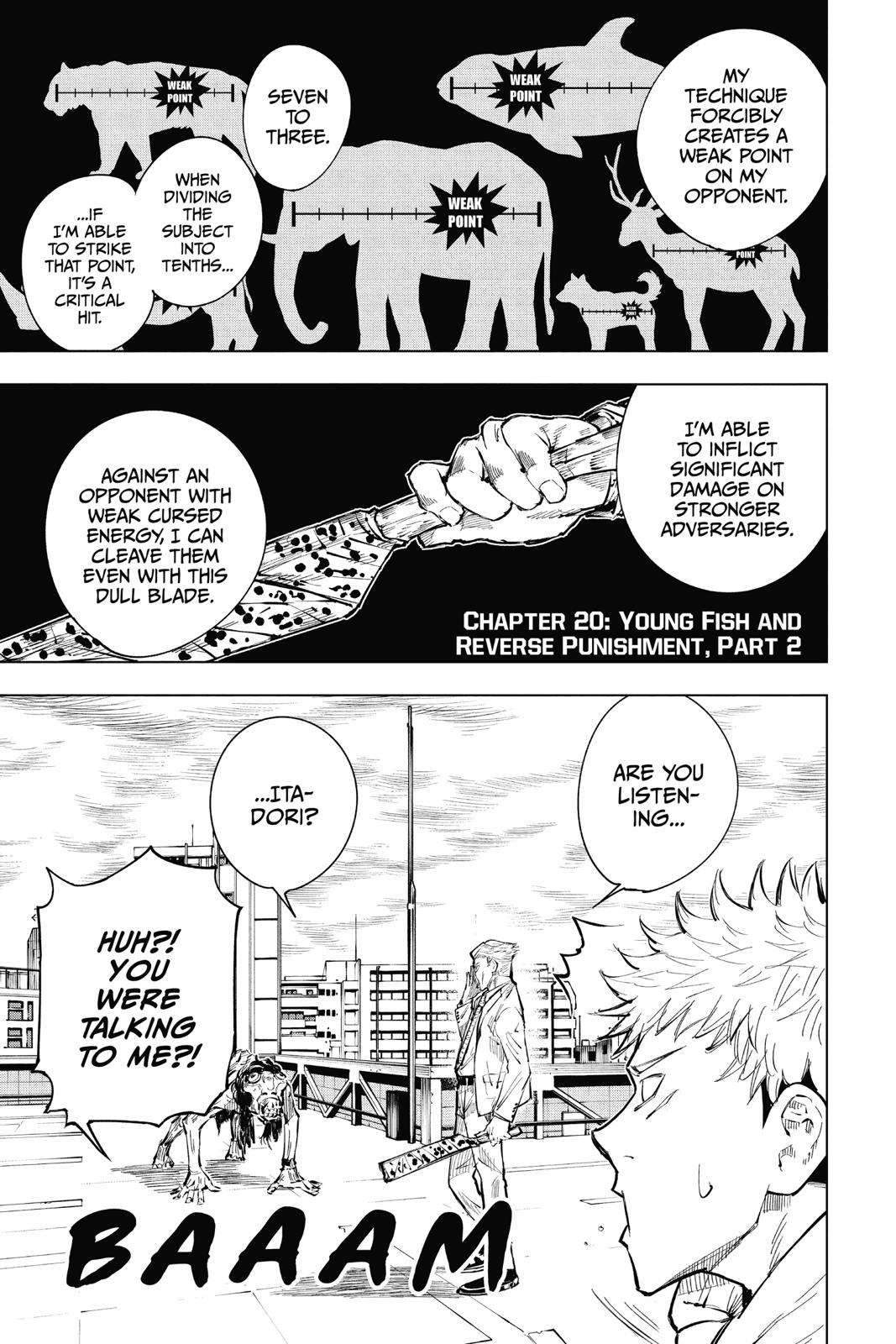 Jujutsu Kaisen Chapter 20