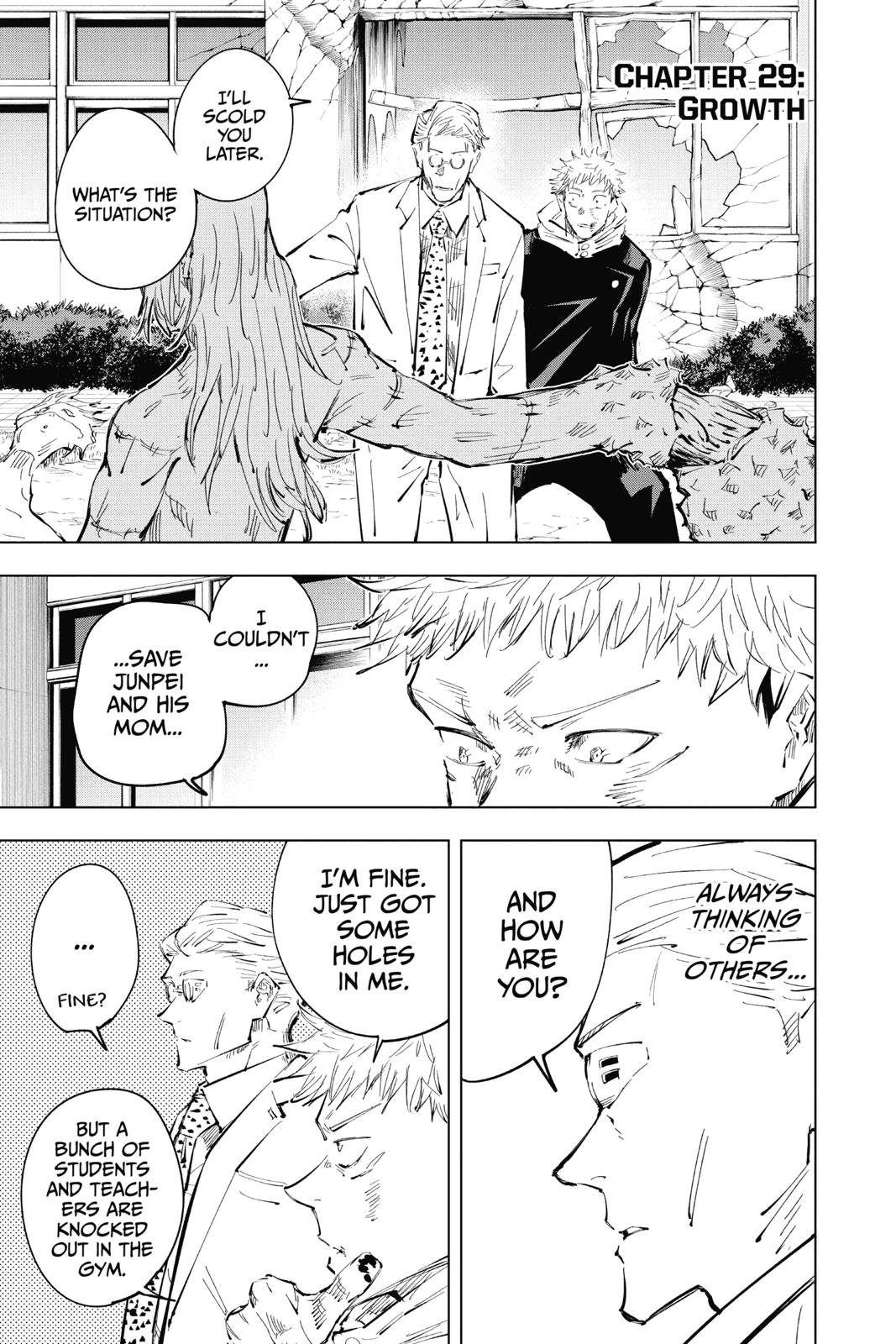 Jujutsu Kaisen Chapter 29