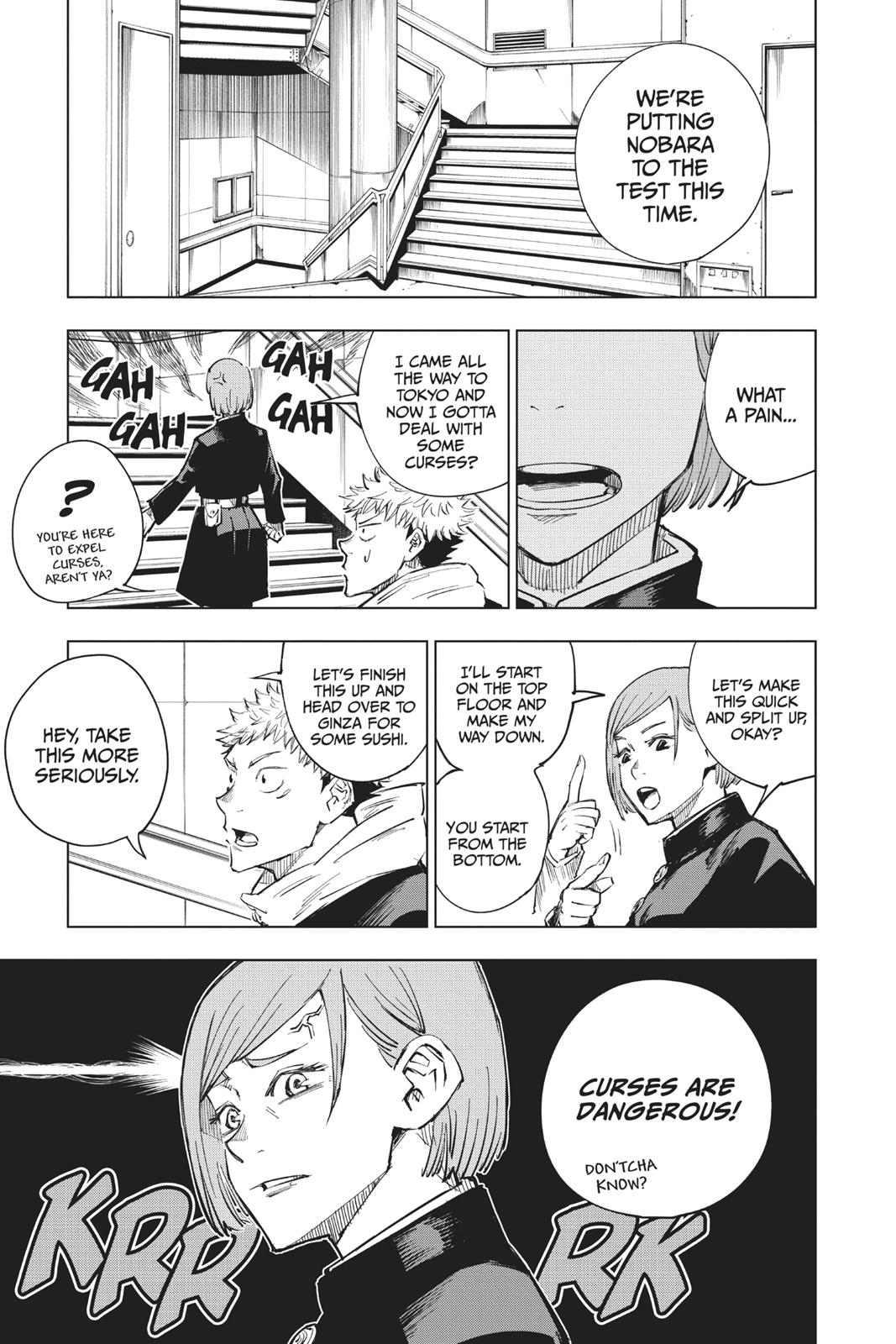 Jujutsu Kaisen Chapter 4