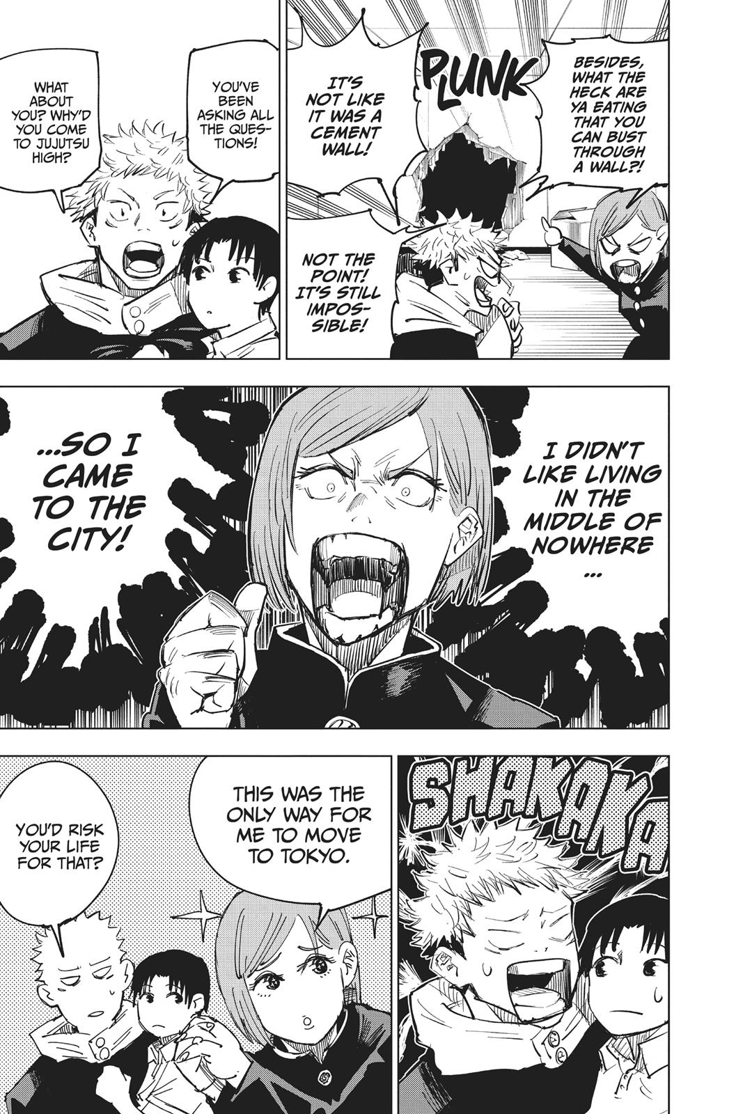 Jujutsu Kaisen Chapter 5