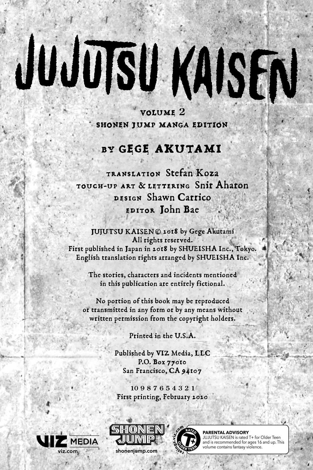 Jujutsu Kaisen Chapter 8