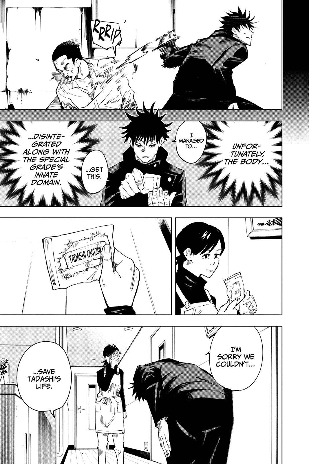 Jujutsu Kaisen Chapter 12