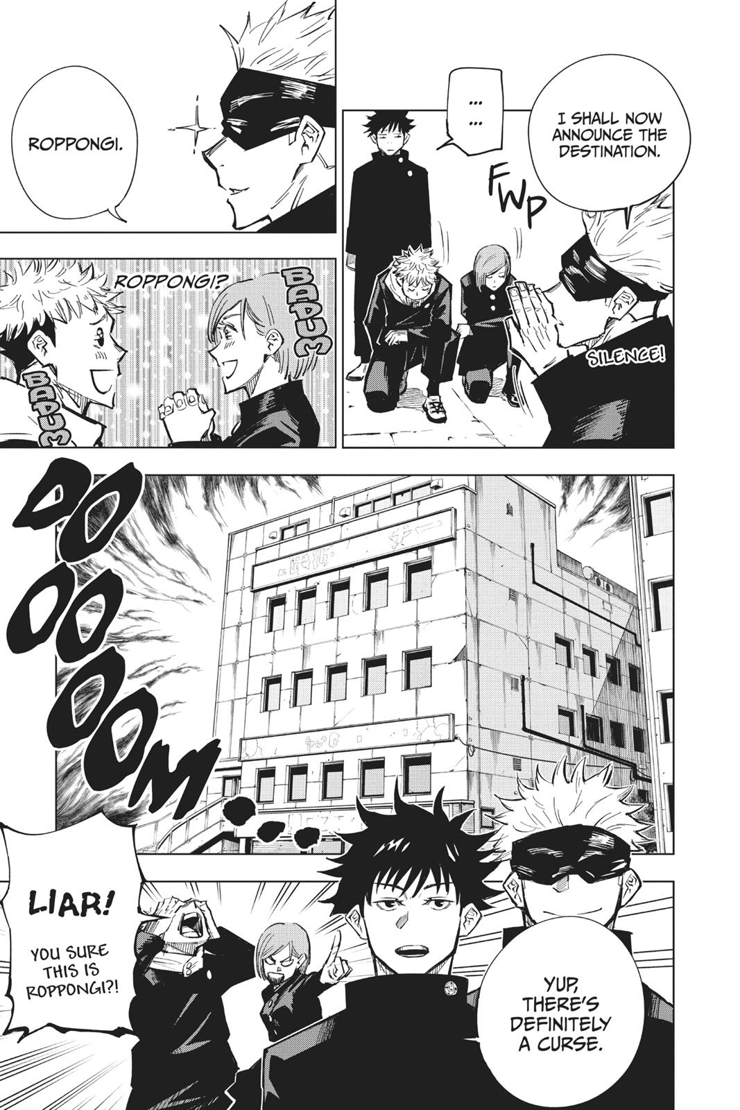 Jujutsu Kaisen Chapter 4