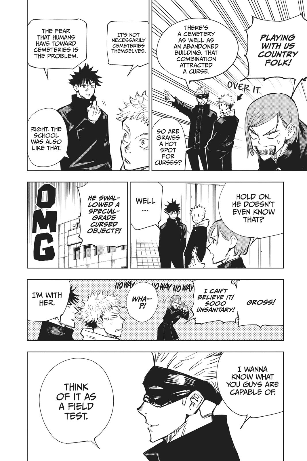 Jujutsu Kaisen Chapter 4