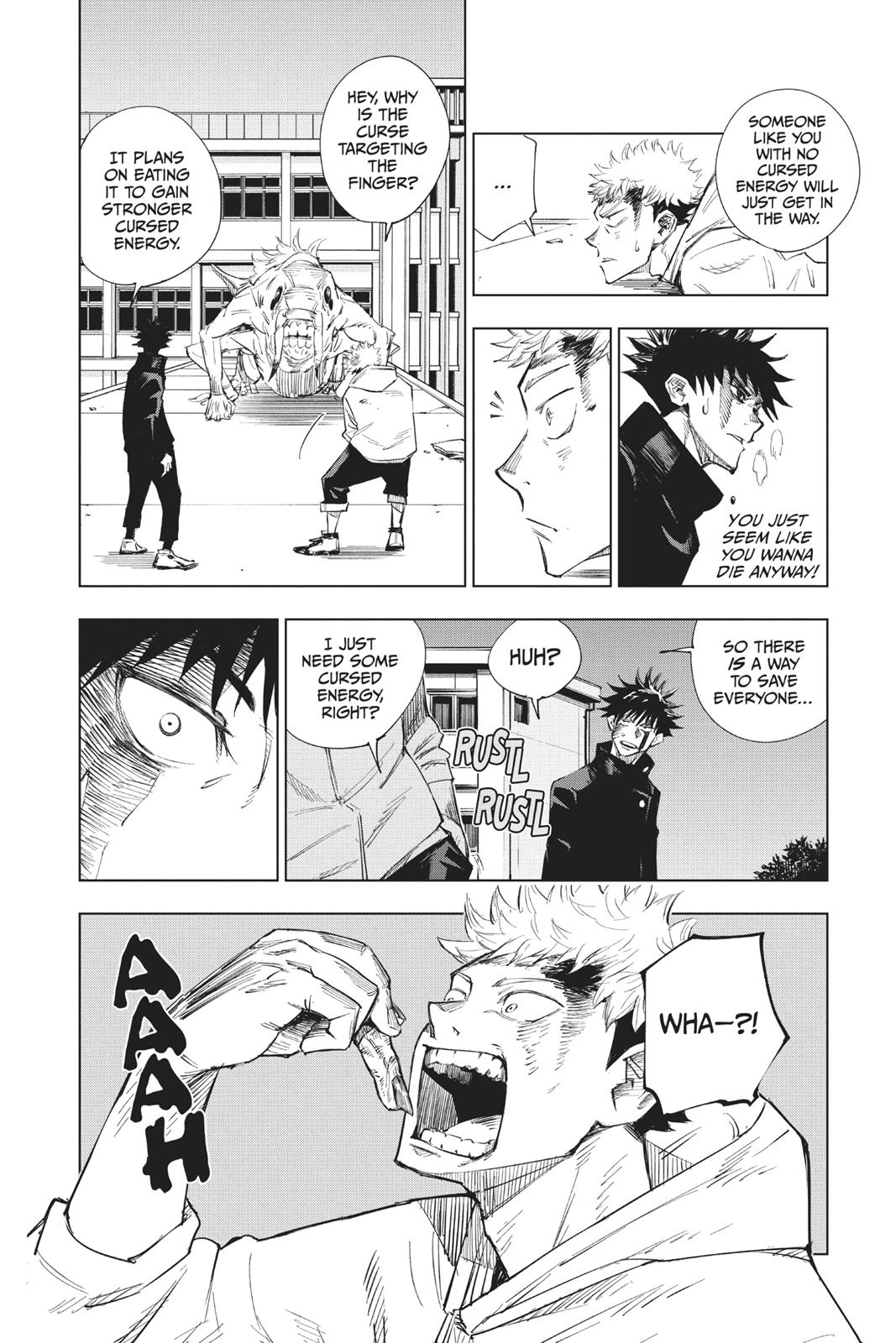 Jujutsu Kaisen, Chapter 1