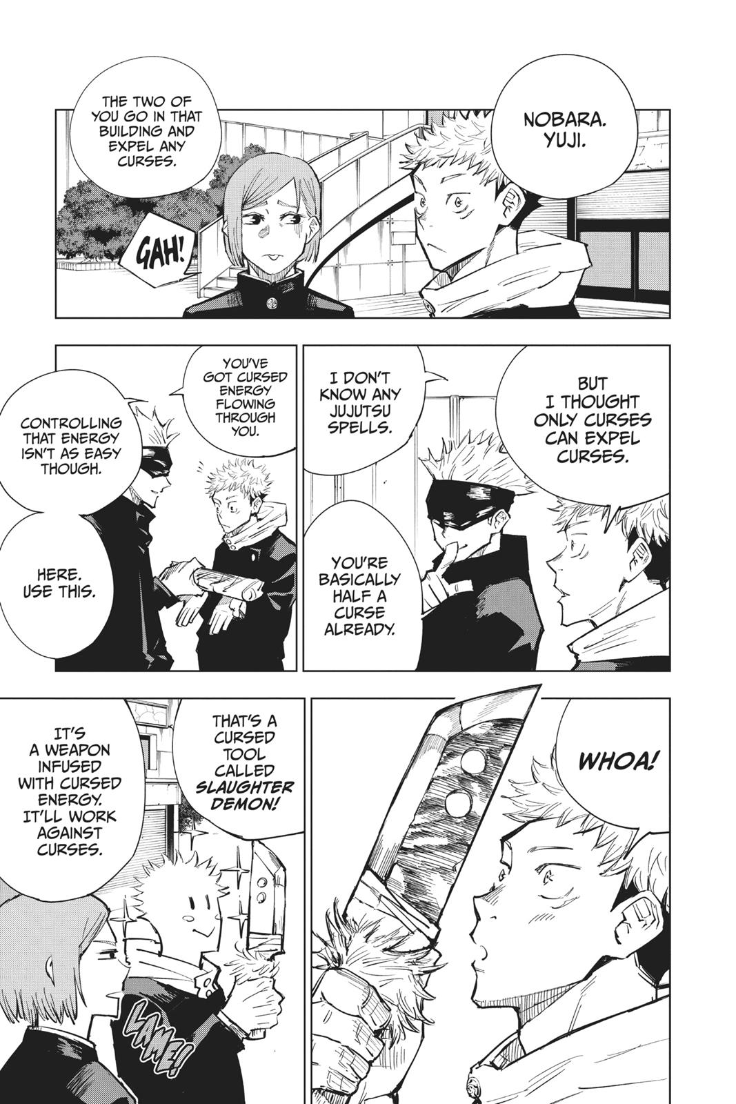 Jujutsu Kaisen Chapter 4