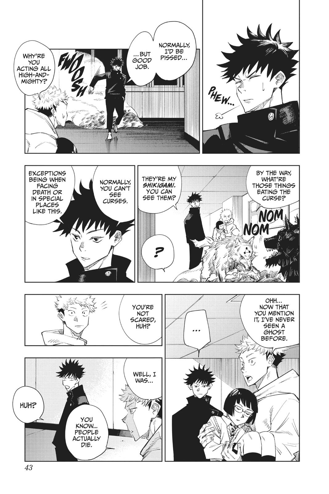 Jujutsu Kaisen, Chapter 1
