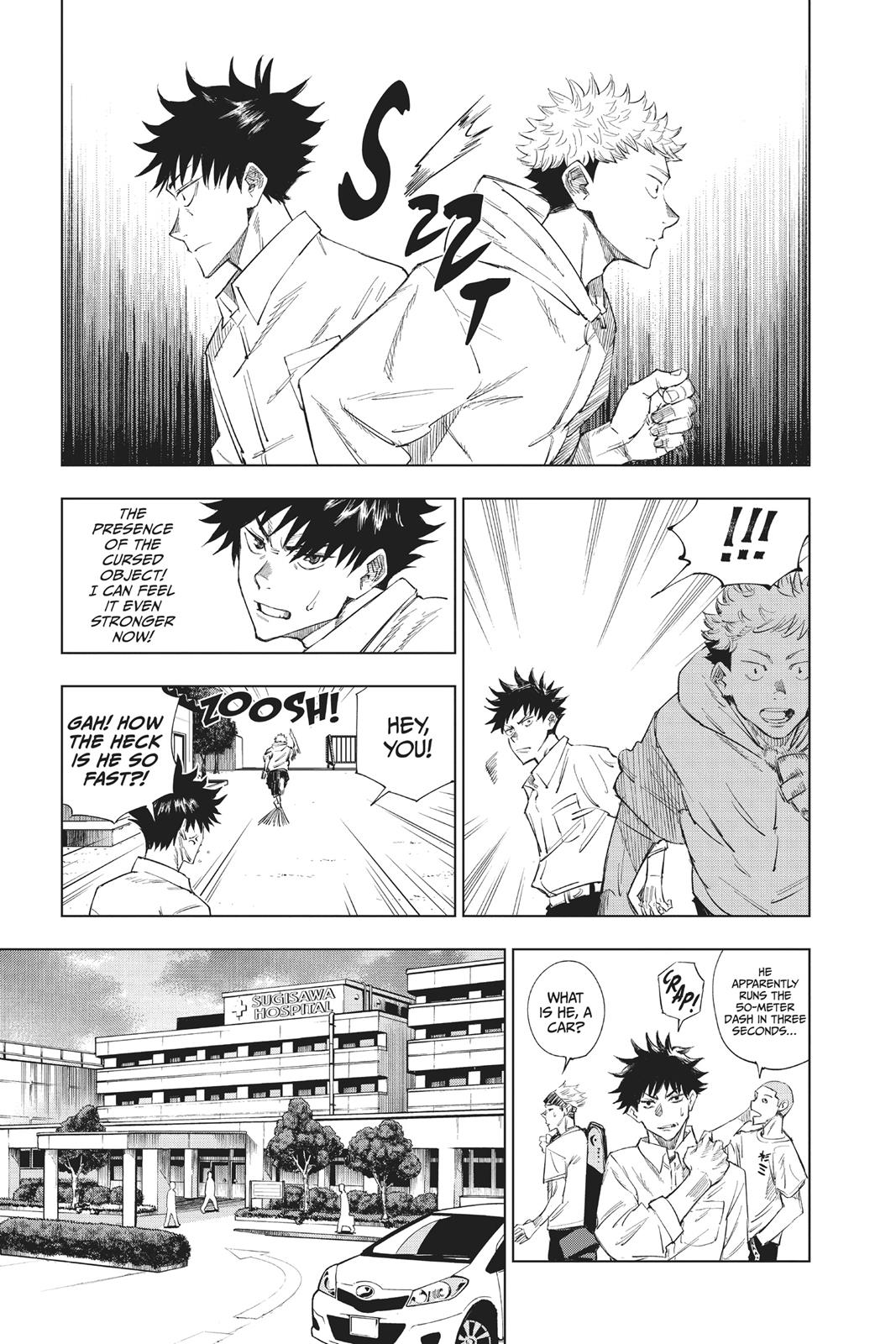 Jujutsu Kaisen, Chapter 1