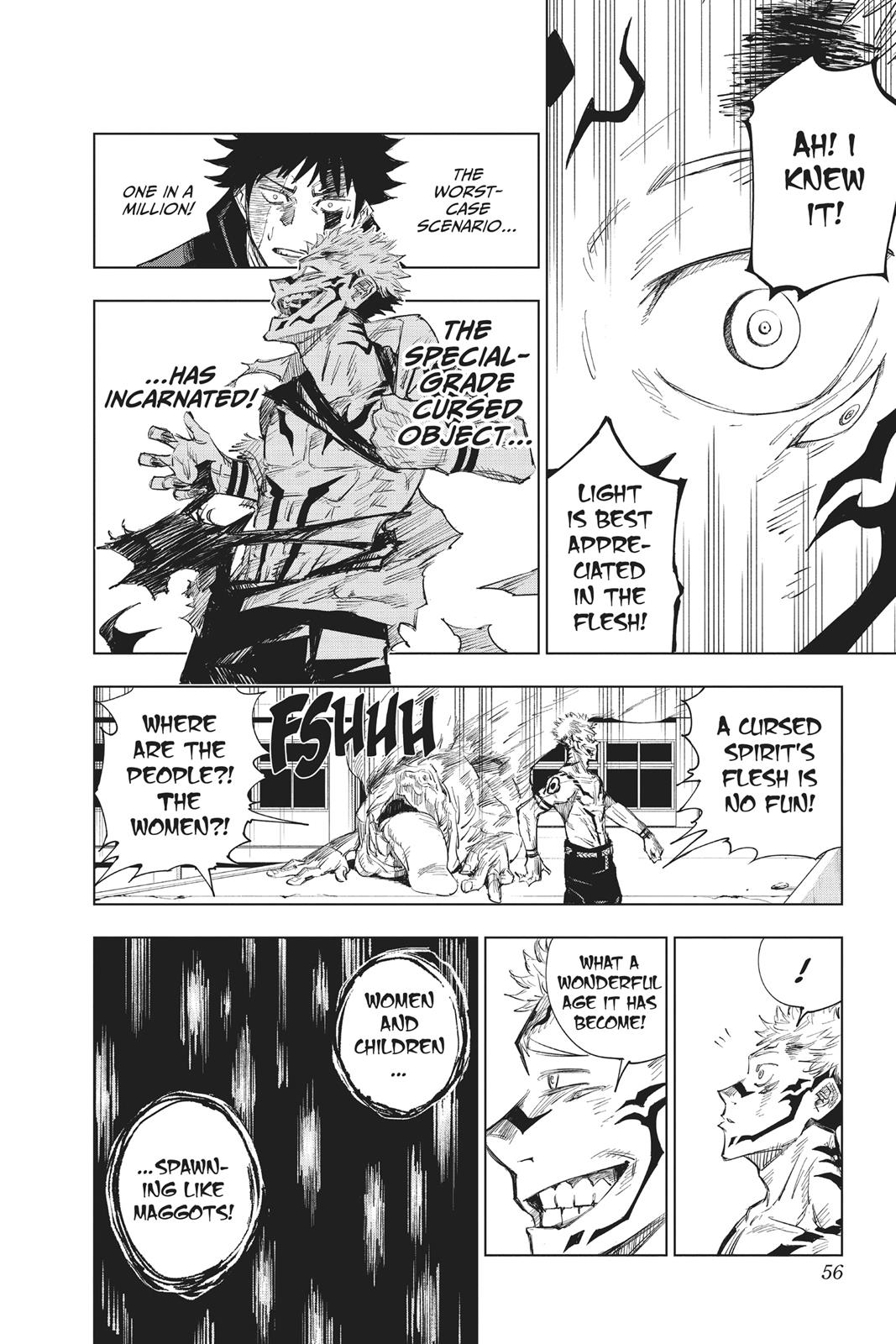 Jujutsu Kaisen, Chapter 1