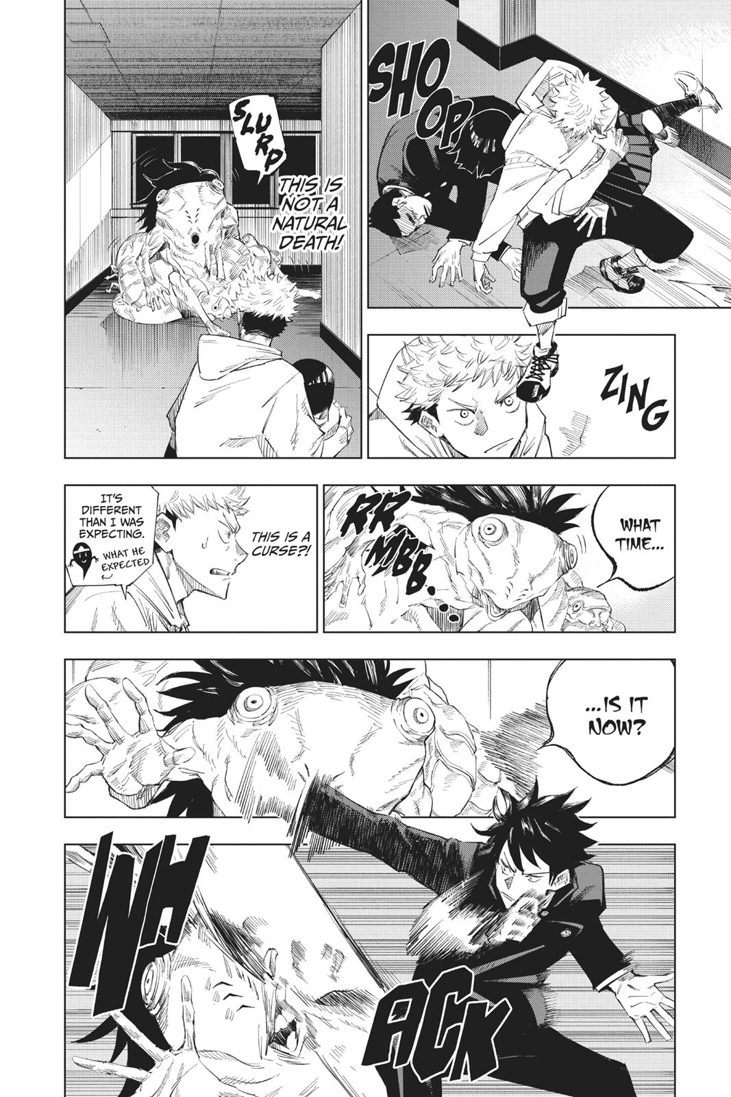 Jujutsu Kaisen, Chapter 1