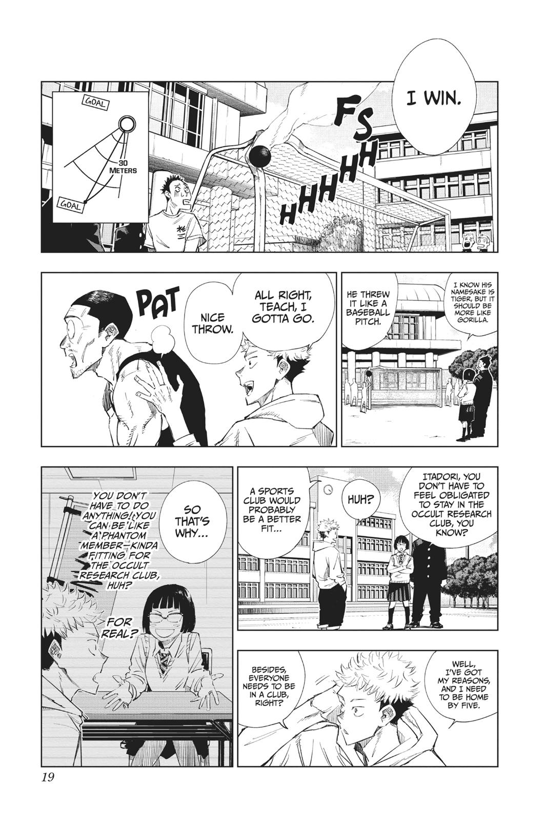 Jujutsu Kaisen, Chapter 1