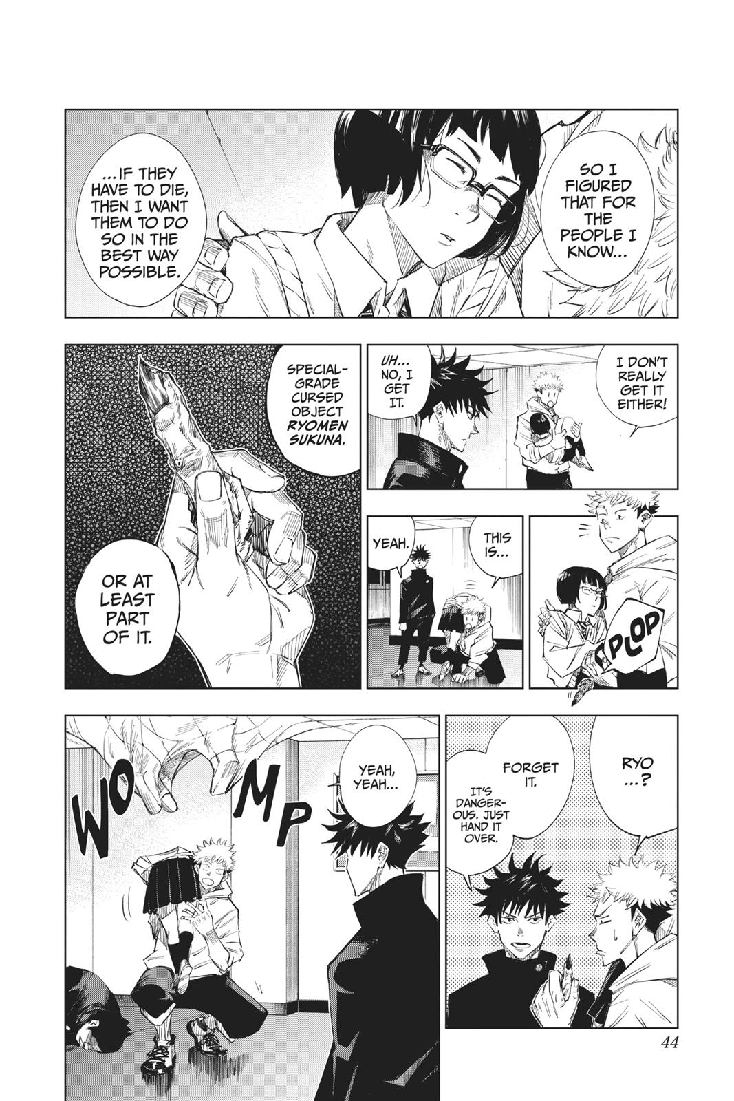 Jujutsu Kaisen, Chapter 1