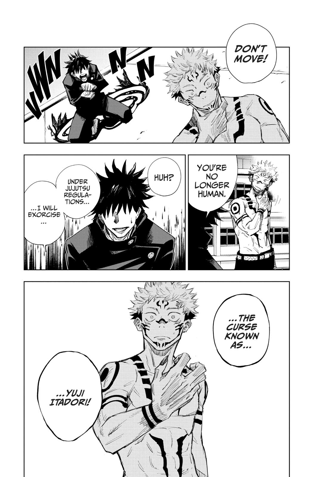 Jujutsu Kaisen Chapter 1
