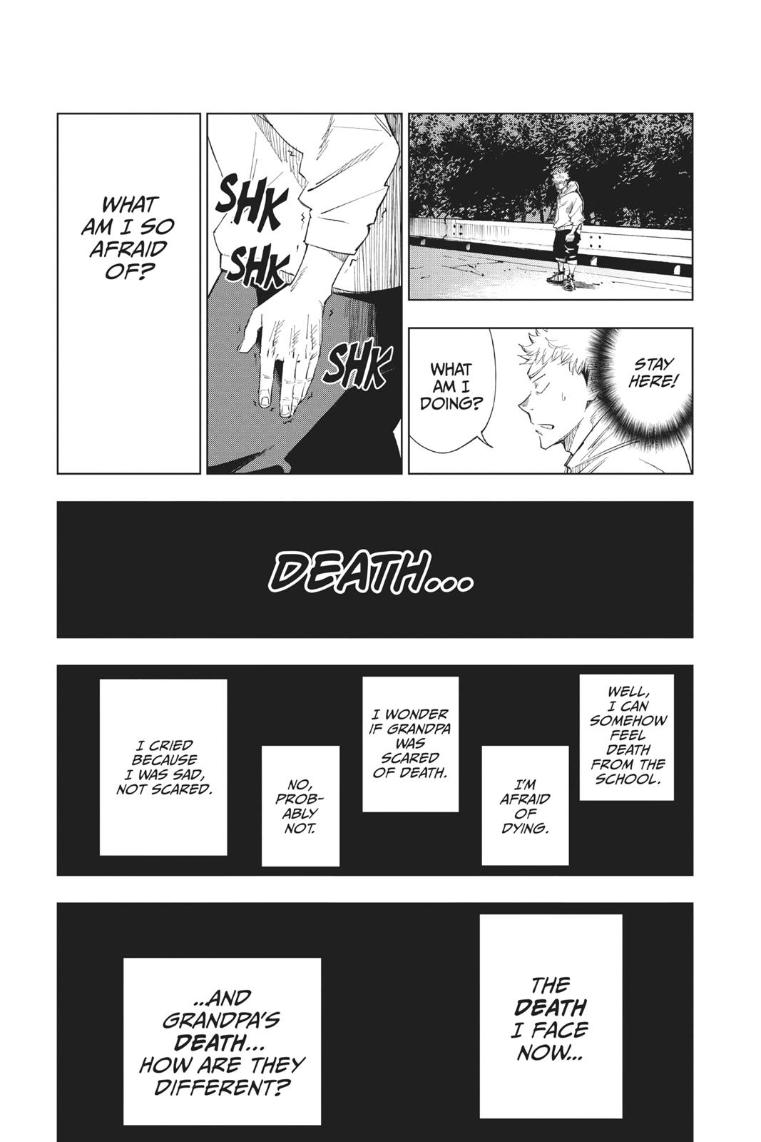 Jujutsu Kaisen, Chapter 1