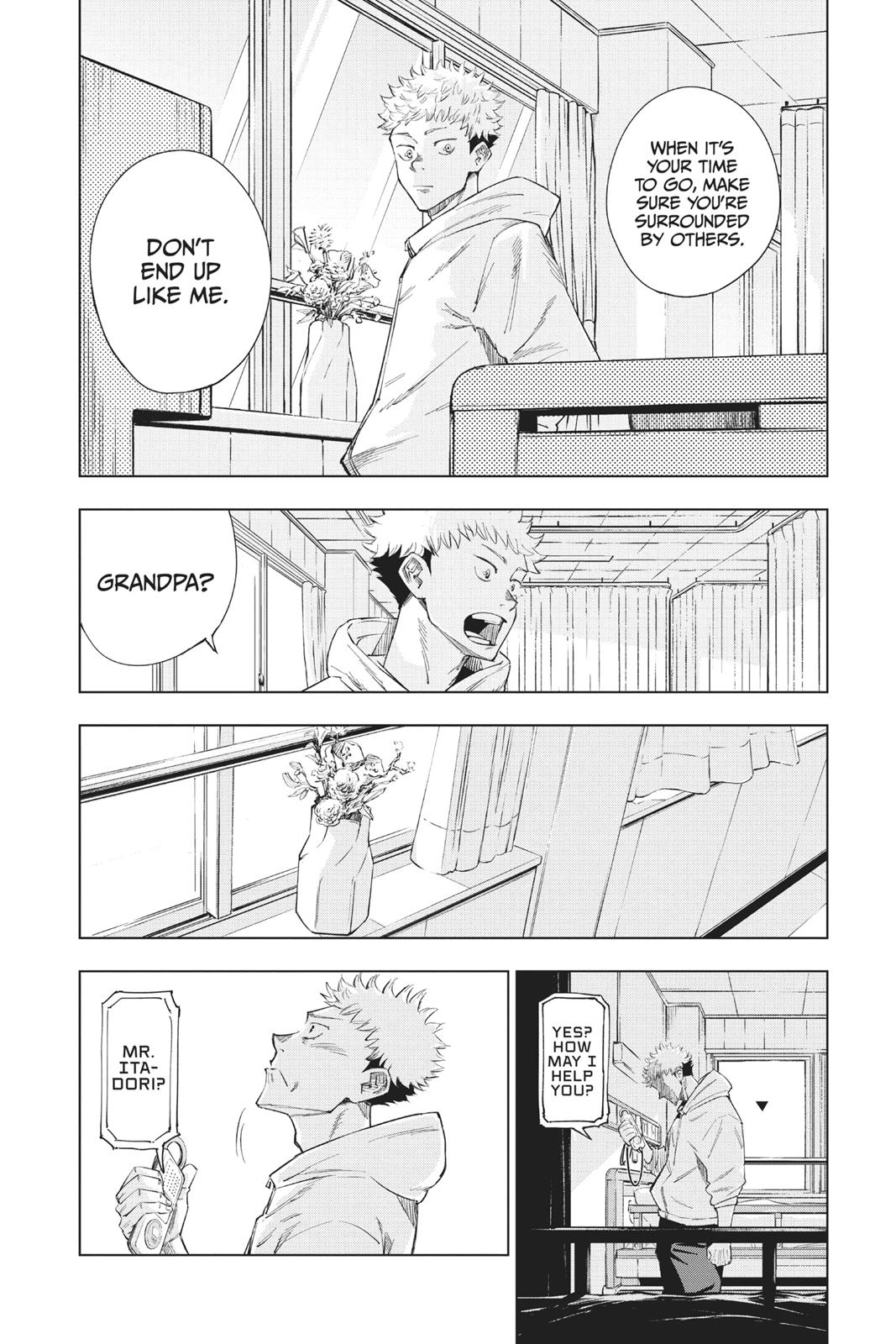 Jujutsu Kaisen, Chapter 1