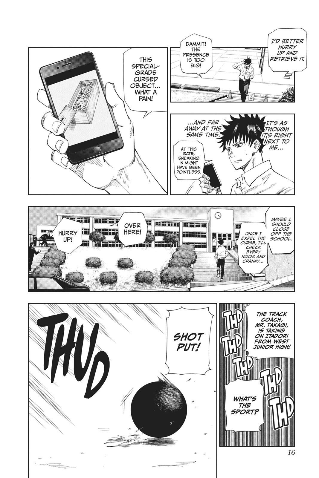 Jujutsu Kaisen, Chapter 1