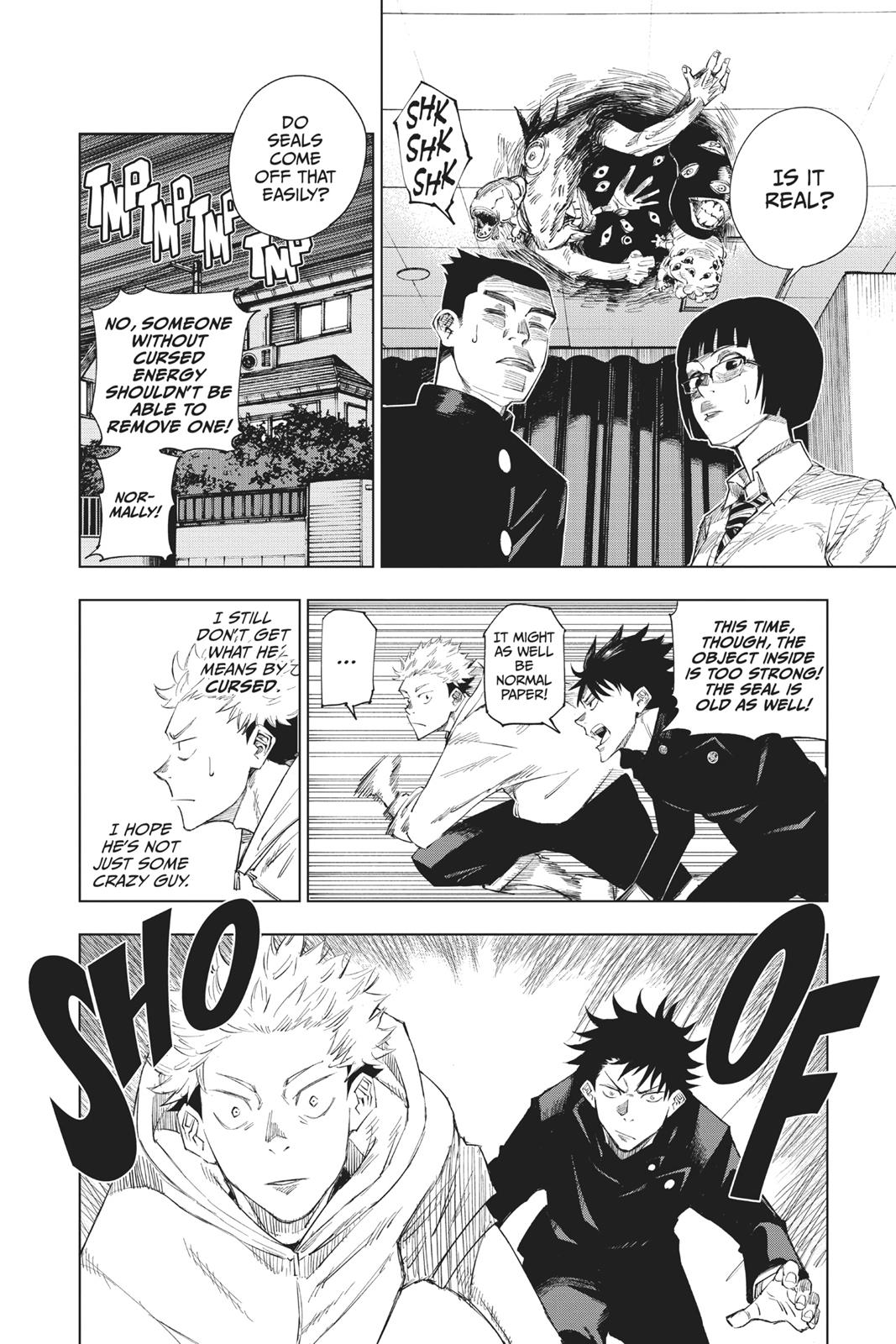Jujutsu Kaisen, Chapter 1