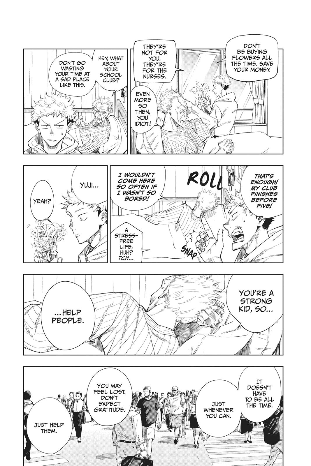 Jujutsu Kaisen, Chapter 1