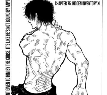 Jujutsu Kaisen Chapter 75