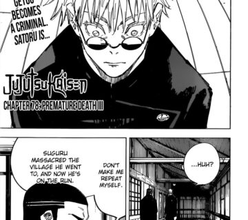 Jujutsu Kaisen Chapter 78