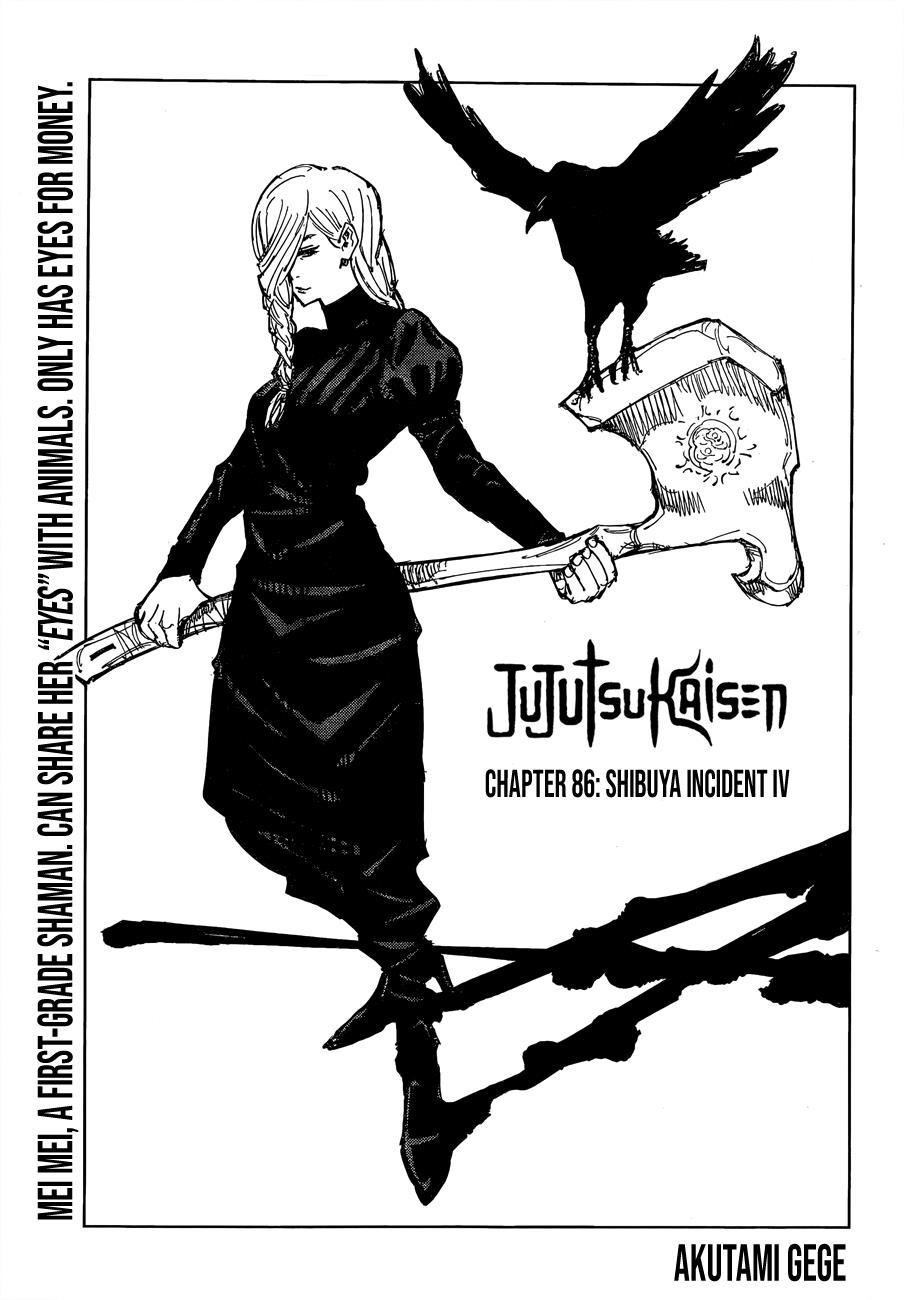 Jujutsu Kaisen Chapter 86
