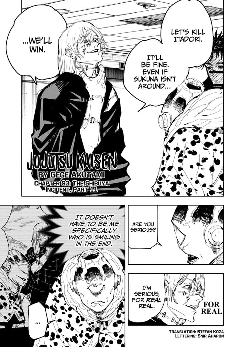 Jujutsu Kaisen Chapter 93