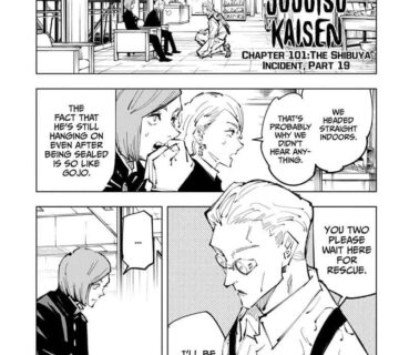 Jujutsu Kaisen Chapter 101