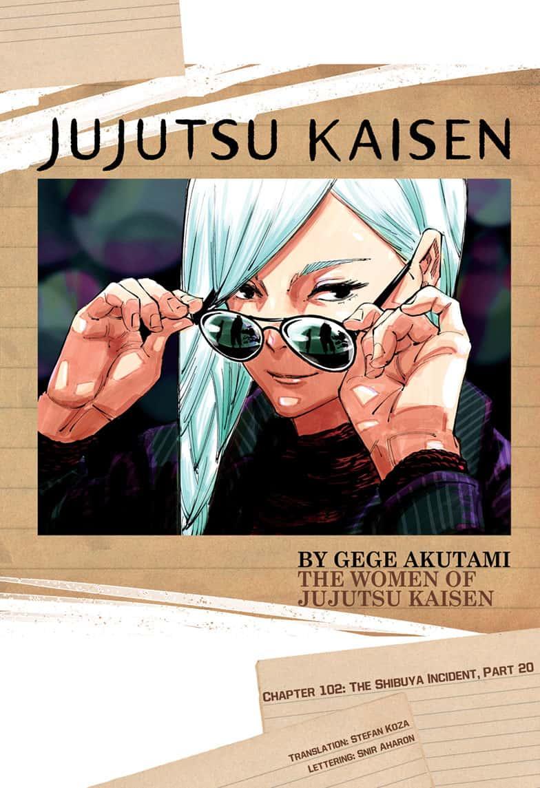 Jujutsu Kaisen Chapter 102