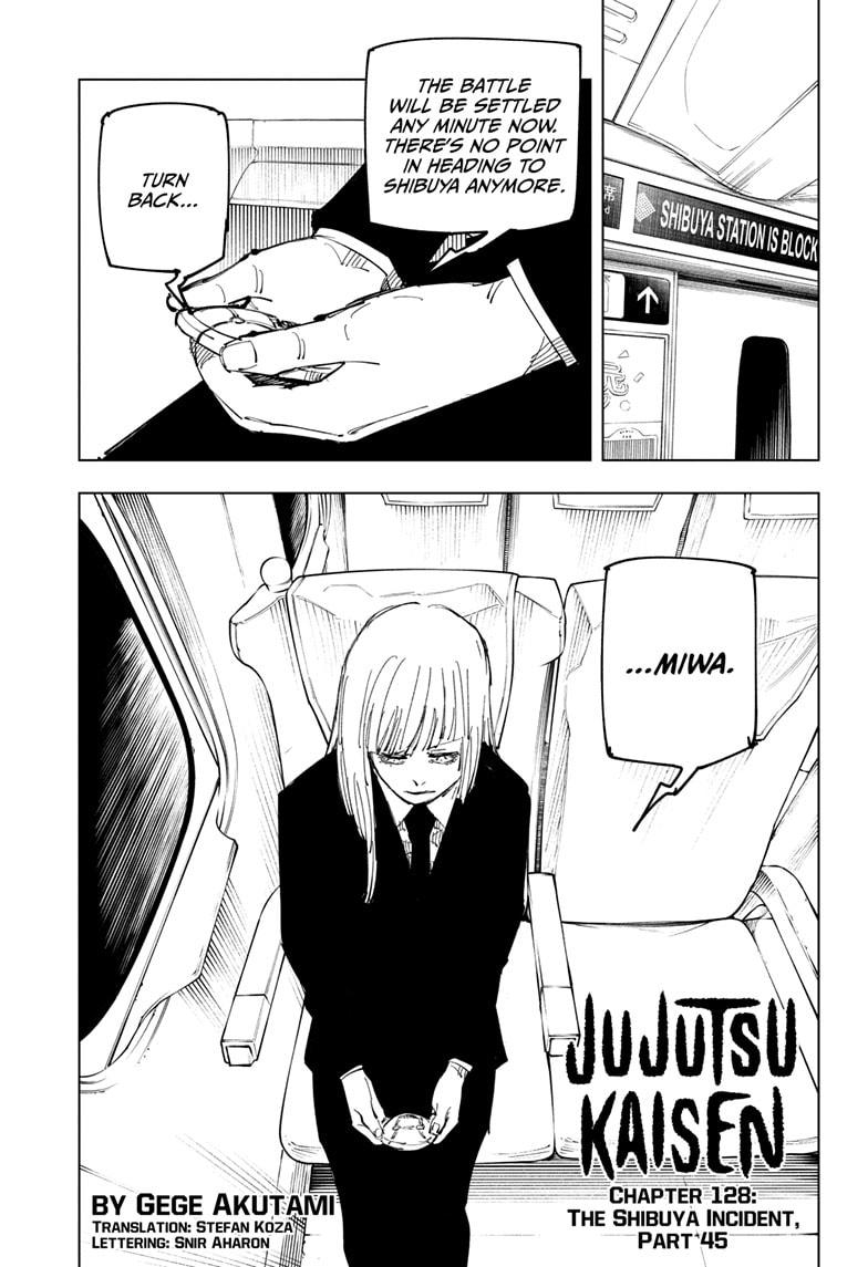 Jujutsu Kaisen Chapter 128