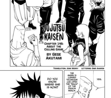 Jujutsu Kaisen Chapter 146