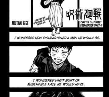 Jujutsu Kaisen Chapter 151