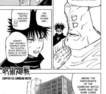 Jujutsu Kaisen Chapter 153