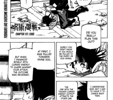 Jujutsu Kaisen Chapter 157