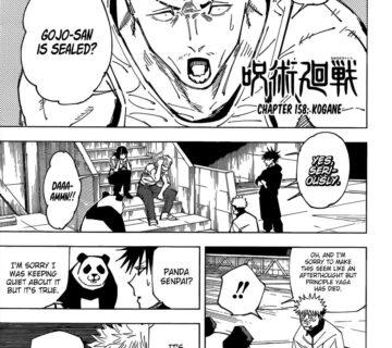 Jujutsu Kaisen Chapter 158