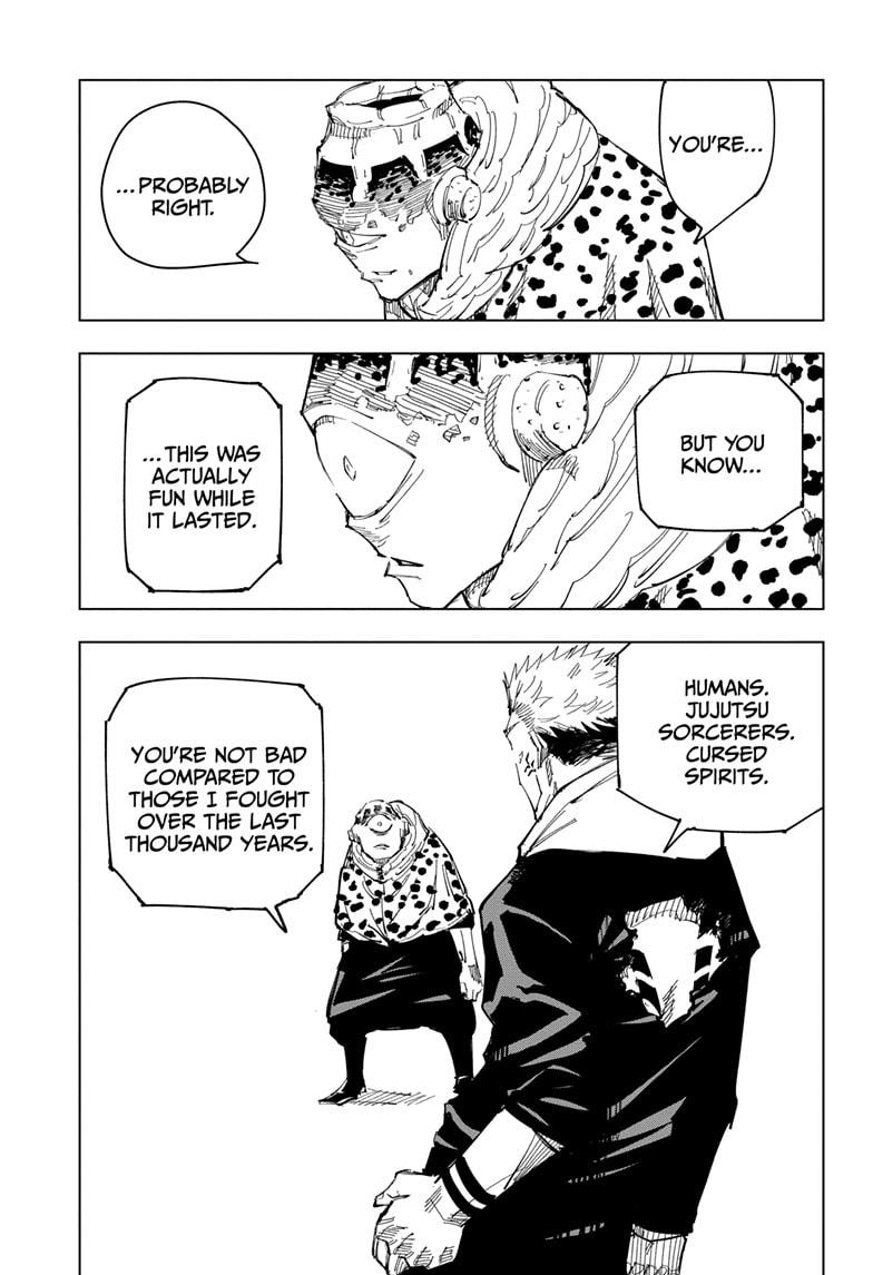 Jujutsu Kaisen Chapter 116