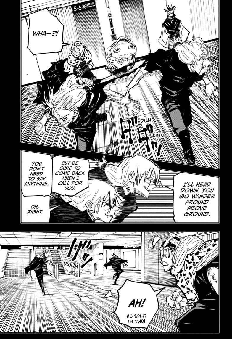Jujutsu Kaisen Chapter 122