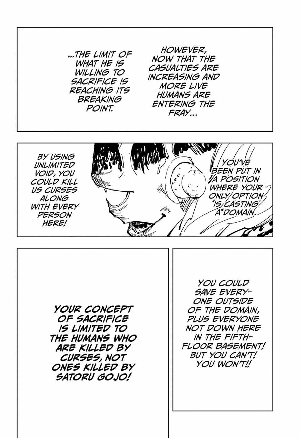 Jujutsu Kaisen Chapter 89