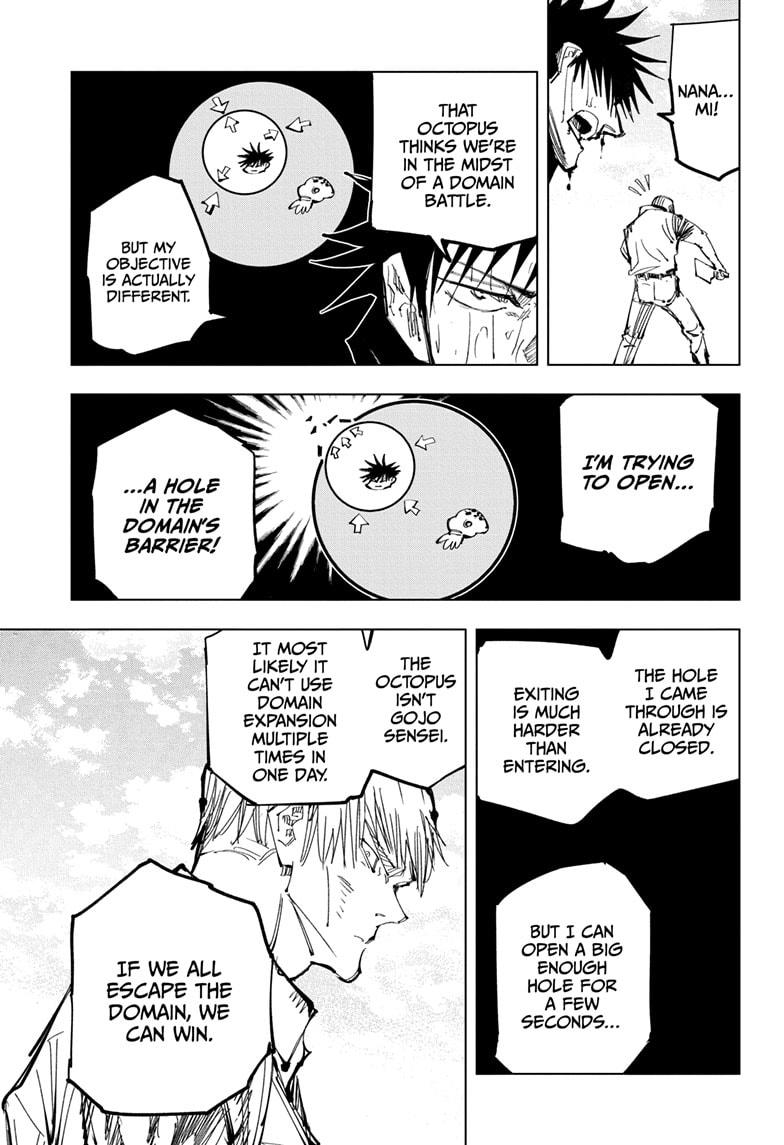 Jujutsu Kaisen Chapter 109