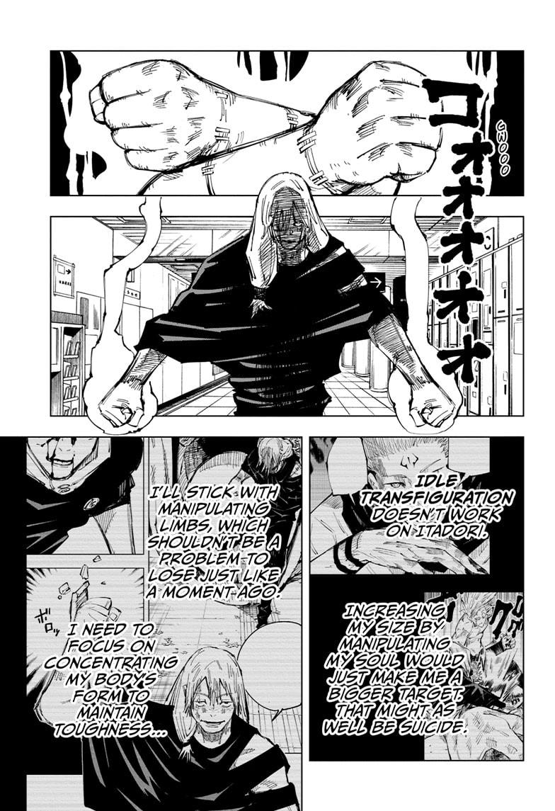 Jujutsu Kaisen Chapter 121