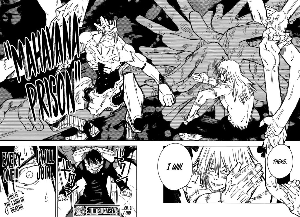 Jujutsu Kaisen Chapter 81
