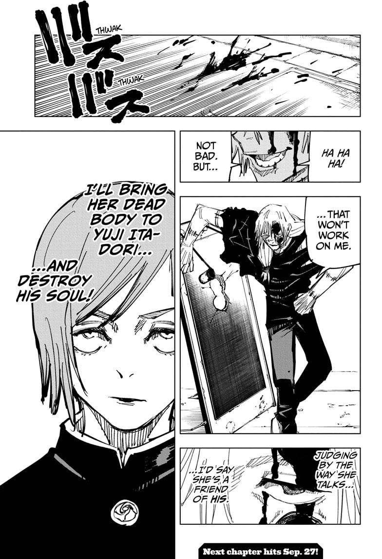 Jujutsu Kaisen Chapter 122